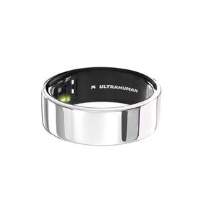 Ultrahuman AIR Smart Ring - Space Silver - Size 7. Charger included.